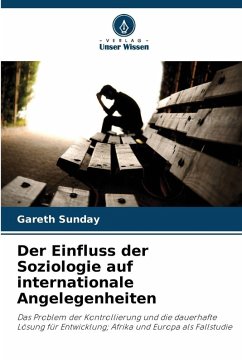 Cover Der Einfluss der Soziologie auf internationale Angelegenheiten