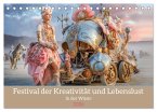 Festival der Kreativität und Lebenslust - In der Wüste (Tischkalender 2026 DIN A5 quer), CALVENDO Monatskalender