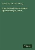 Evangelisches Missions-Magazin: Alphonse François Lacroix