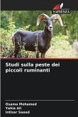 Studi sulla peste dei piccoli ruminanti