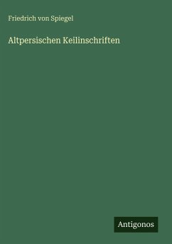 Cover Altpersischen Keilinschriften