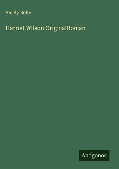 Cover Harriet Wilson OriginalRoman