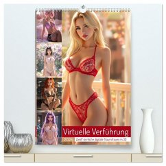 Virtuelle Verführung (hochwertiger Premium Wandkalender 2026 DIN A2 hoch), Kunstdruck in Hochglanz Virtuelle Verführung (hochwertiger Premium Wandkalender 2026 DIN A2 hoch), Kunstdruck in Hochglanz