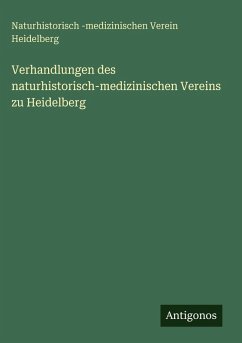 Cover Verhandlungen des naturhistorisch-medizinischen Vereins zu Heidelberg