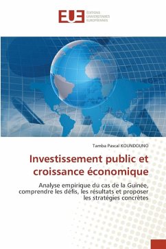 Cover Investissement public et croissance économique
