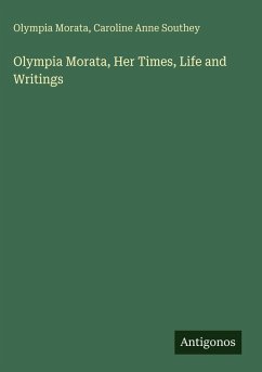 Cover Olympia Morata, Her Times, Life and Writings