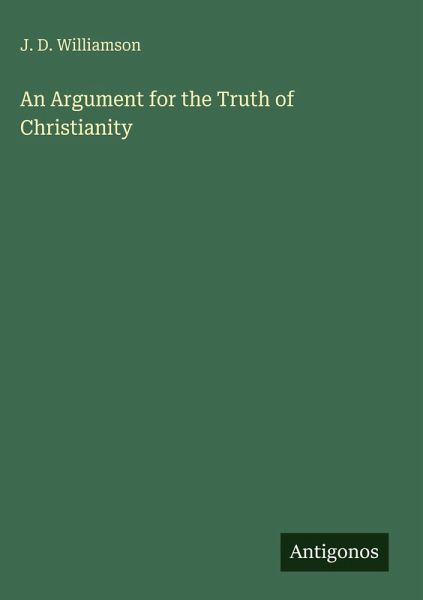 An Argument for the Truth of Christianity
