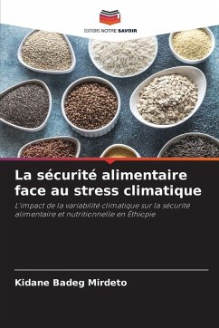 Cover La sécurité alimentaire face au stress climatique