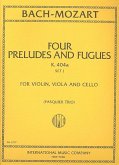 4 Preludes and Fugues (Bach) KV404a vol.1 for string trio parts
