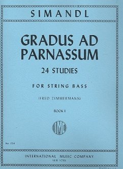 Gradus ad Parnassum 24 studies vol.1 for double bass Gradus ad Parnassum 24 studies vol.1 for double bass