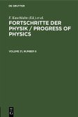 Fortschritte der Physik / Progress of Physics. Volume 31, Number 6 (eBook, PDF)