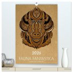 Fauna Fantastica (hochwertiger Premium Wandkalender 2026 DIN A2 hoch), Kunstdruck in Hochglanz