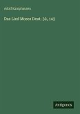 Das Lied Moses Deut. 32, 143 Das Lied Moses Deut. 32, 143