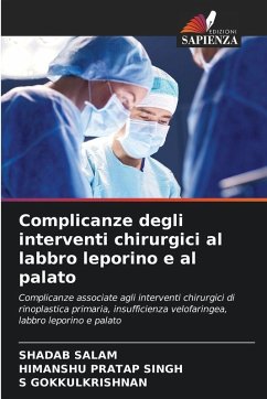 Cover Complicanze degli interventi chirurgici al labbro leporino e al palato