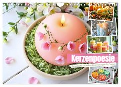 Cover Kerzenpoesie - Romantische Kerzenkunst in stimmungsvollen Szenen (Wandkalender 2026 DIN A4 quer), CALVENDO Monatskalender