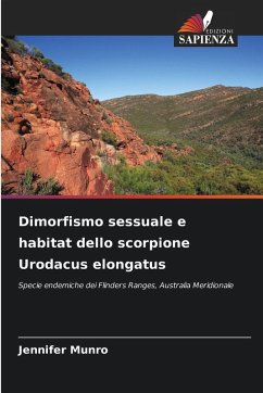 Dimorfismo sessuale e habitat dello scorpione Urodacus elongatus Cover Dimorfismo sessuale e habitat dello scorpione Urodacus elongatus
