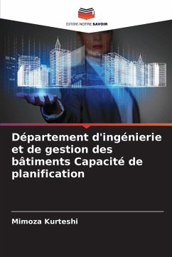Cover Département d'ingénierie et de gestion des bâtiments Capacité de planification