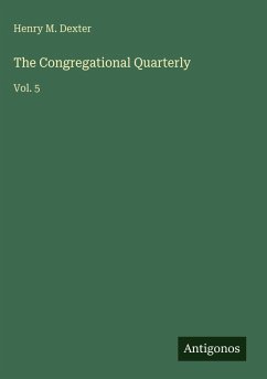 Cover The Congregational Quarterly