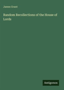 Cover Random Recollections of the House of Lords