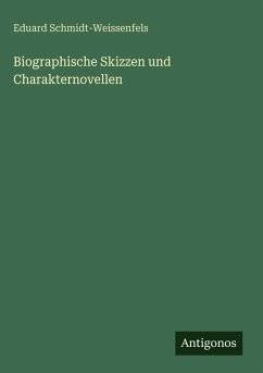 Cover Biographische Skizzen und Charakternovellen