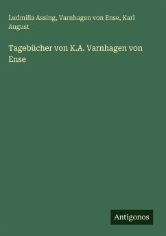 Cover Tagebücher von K.A. Varnhagen von Ense