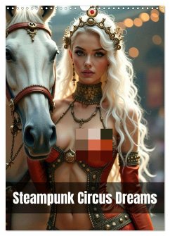 Cover Steampunk Circus Dreams (Wall Calendar 2026 DIN A3 portrait), CALVENDO 12 Month Wall Calendar