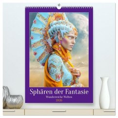 Sphären der Fantasie - Wunderreiche Welten (hochwertiger Premium Wandkalender 2026 DIN A2 hoch), Kunstdruck in Hochglanz - Calvendo;Brunner-Klaus, Liselotte Sphären der Fantasie - Wunderreiche Welten (hochwertiger Premium Wandkalender 2026 DIN A2 hoch), Kunstdruck in Hochglanz - Calvendo;Brunner-Klaus, Liselotte