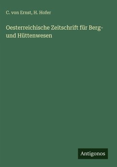 Cover Oesterreichische Zeitschrift für Berg- und Hüttenwesen