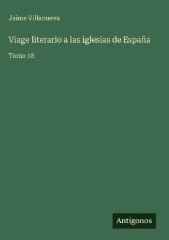 Cover Viage literario a las iglesias de España