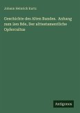 Geschichte des Alten Bundes. Anhang zum 2en Bde, Der alttestamentliche Opfercultus