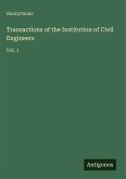 Transactions of the Institution of Civil Engineers
