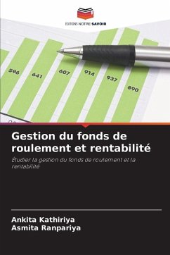 Cover Gestion du fonds de roulement et rentabilité