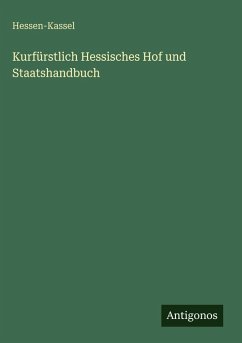 Cover Kurfürstlich Hessisches Hof und Staatshandbuch