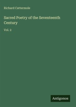 Sacred Poetry of the Seventeenth Century - Cattermole, Richard