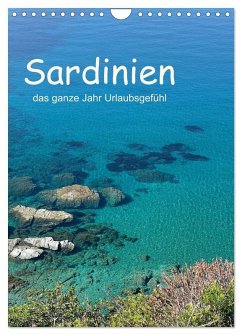 Sardinien - das ganze Jahr Urlaubsgefühl (Wandkalender 2026 DIN A4 hoch), CALVENDO Monatskalender