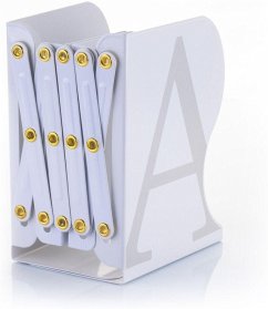 Cover MyLibrary Flexibles A-Z Metall-Buchregal (weiß)