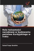 Rola to¿samo¿ci narodowej w budowaniu pa¿stwa kurdyjskiego w Iraku Rola to¿samo¿ci narodowej w budowaniu pa¿stwa kurdyjskiego w Iraku