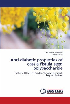 Anti-diabetic properties of cassia fistula seed polysaccharide Anti-diabetic properties of cassia fistula seed polysaccharide