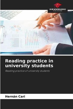 Cover Reading practice in university students