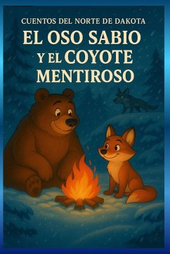 Cover El Oso Sabio y el Coyote Mentiroso - North Dakota Fairytales