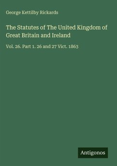 Cover The Statutes of The United Kingdom of Great Britain and Ireland