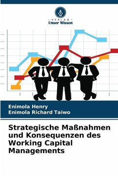 Cover Strategische Maßnahmen und Konsequenzen des Working Capital Managements