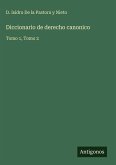 Diccionario de derecho canonico Diccionario de derecho canonico