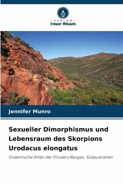 Cover Sexueller Dimorphismus und Lebensraum des Skorpions Urodacus elongatus