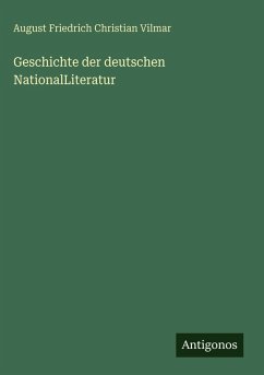 Cover Geschichte der deutschen NationalLiteratur
