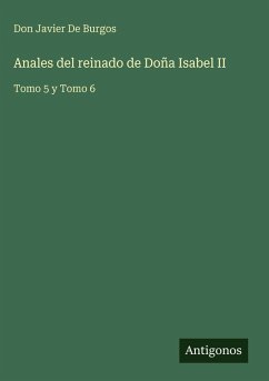Cover Anales del reinado de Doña Isabel II