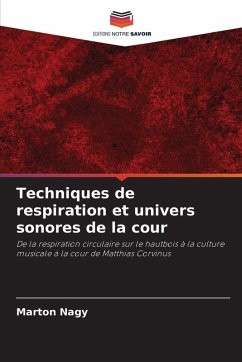 Techniques de respiration et univers sonores de la cour - Nagy, Marton
