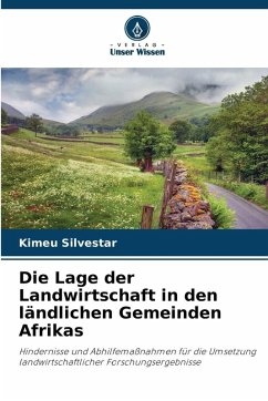 Cover Die Lage der Landwirtschaft in den ländlichen Gemeinden Afrikas