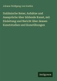 Italiänische Reise; Aufsätze und Aussprüche über bildende Kunst, mit Einleitung und Bericht über dessen Kunststudien und Kunstübungen Italiänische Reise; Aufsätze und Aussprüche über bildende Kunst, mit Einleitung und Bericht über dessen Kunststudien und Kunstübungen
