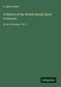 Cover A History of the British Sessile Eyed Crustacea